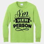 Youth Long Sleeve Core Cotton Tee Thumbnail