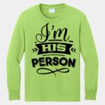 Youth Long Sleeve Core Cotton Tee Thumbnail