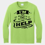 Youth Long Sleeve Core Cotton Tee Thumbnail