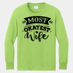 Youth Long Sleeve Core Cotton Tee Thumbnail