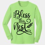 Youth Long Sleeve Core Cotton Tee Thumbnail