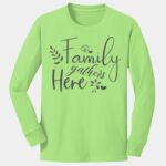 Youth Long Sleeve Core Cotton Tee Thumbnail