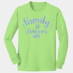 Youth Long Sleeve Core Cotton Tee Thumbnail