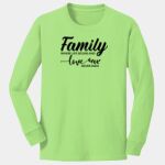 Youth Long Sleeve Core Cotton Tee Thumbnail