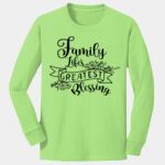 Youth Long Sleeve Core Cotton Tee Thumbnail