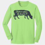 Youth Long Sleeve Core Cotton Tee Thumbnail