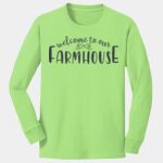 Youth Long Sleeve Core Cotton Tee Thumbnail