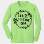 Youth Long Sleeve Core Cotton Tee Thumbnail