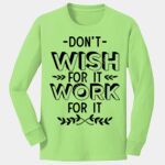 Youth Long Sleeve Core Cotton Tee Thumbnail