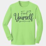 Youth Long Sleeve Core Cotton Tee Thumbnail