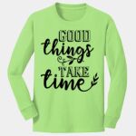 Youth Long Sleeve Core Cotton Tee Thumbnail