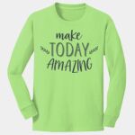 Youth Long Sleeve Core Cotton Tee Thumbnail