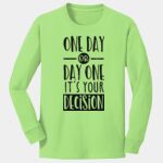 Youth Long Sleeve Core Cotton Tee Thumbnail