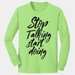 Youth Long Sleeve Core Cotton Tee Thumbnail