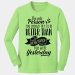 Youth Long Sleeve Core Cotton Tee Thumbnail