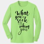 Youth Long Sleeve Core Cotton Tee Thumbnail