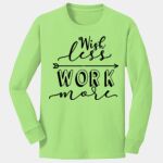 Youth Long Sleeve Core Cotton Tee Thumbnail