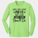 Youth Long Sleeve Core Cotton Tee Thumbnail