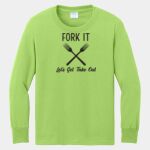 Youth Long Sleeve Core Cotton Tee Thumbnail