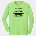 Youth Long Sleeve Core Cotton Tee Thumbnail