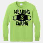 Youth Long Sleeve Core Cotton Tee Thumbnail