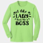 Youth Long Sleeve Core Cotton Tee Thumbnail