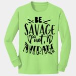 Youth Long Sleeve Core Cotton Tee Thumbnail