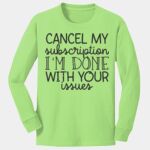 Youth Long Sleeve Core Cotton Tee Thumbnail