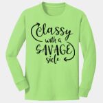 Youth Long Sleeve Core Cotton Tee Thumbnail