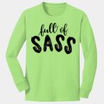 Youth Long Sleeve Core Cotton Tee Thumbnail