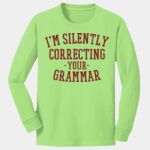 Youth Long Sleeve Core Cotton Tee Thumbnail