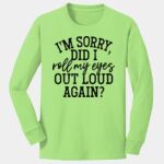 Youth Long Sleeve Core Cotton Tee Thumbnail