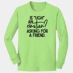 Youth Long Sleeve Core Cotton Tee Thumbnail