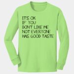 Youth Long Sleeve Core Cotton Tee Thumbnail