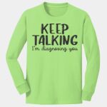 Youth Long Sleeve Core Cotton Tee Thumbnail