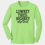 Youth Long Sleeve Core Cotton Tee Thumbnail