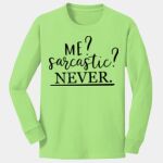 Youth Long Sleeve Core Cotton Tee Thumbnail