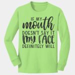 Youth Long Sleeve Core Cotton Tee Thumbnail