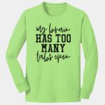 Youth Long Sleeve Core Cotton Tee Thumbnail