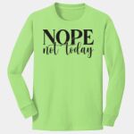 Youth Long Sleeve Core Cotton Tee Thumbnail