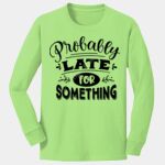 Youth Long Sleeve Core Cotton Tee Thumbnail