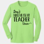 Youth Long Sleeve Core Cotton Tee Thumbnail