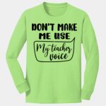 Youth Long Sleeve Core Cotton Tee Thumbnail