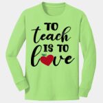 Youth Long Sleeve Core Cotton Tee Thumbnail