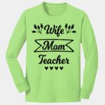 Youth Long Sleeve Core Cotton Tee Thumbnail