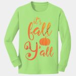 Youth Long Sleeve Core Cotton Tee Thumbnail