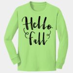 Youth Long Sleeve Core Cotton Tee Thumbnail