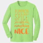 Youth Long Sleeve Core Cotton Tee Thumbnail