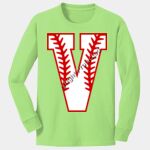 Youth Long Sleeve Core Cotton Tee Thumbnail