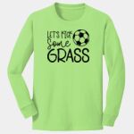 Youth Long Sleeve Core Cotton Tee Thumbnail